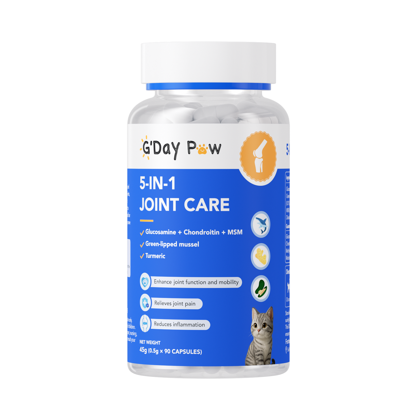 G'Day Paw 5-in-1 Joint Care for Cats