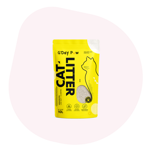 G'Day Paw Fragrance-Free Low-Dust Clumping Cat Litter