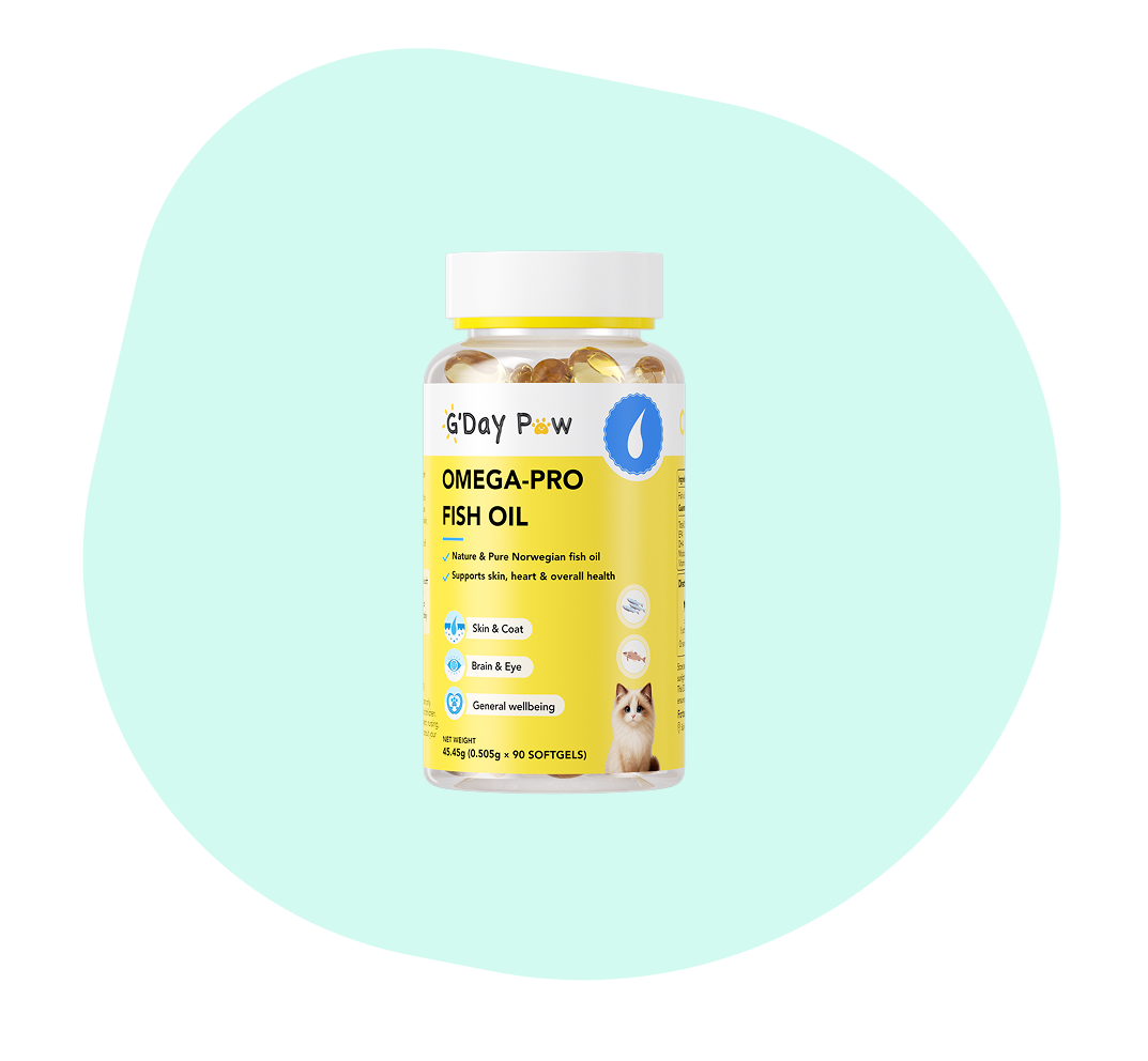 G'Day Paw Omega-Pro Fish Oil for Cats