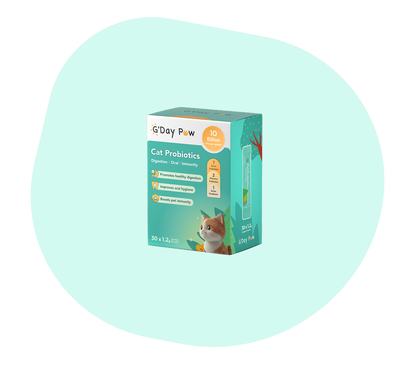 G’day Paw Cat Probiotics with 10 million CFU per sachet