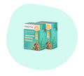 2 value packages of G’day Paw Dog Probiotics with 10 million CFU per sachet