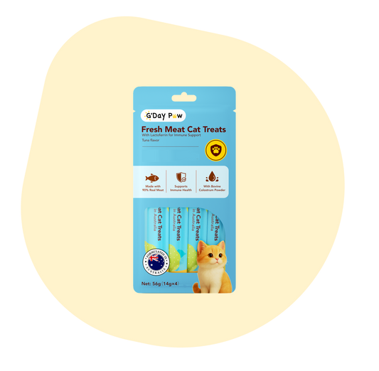 G'Day Paw Fresh Meat Cat Treats-Tuna flavor