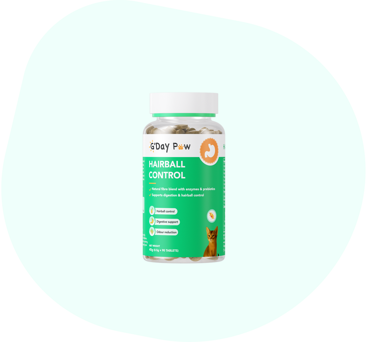 G'Day Paw Hairball Control for Cats