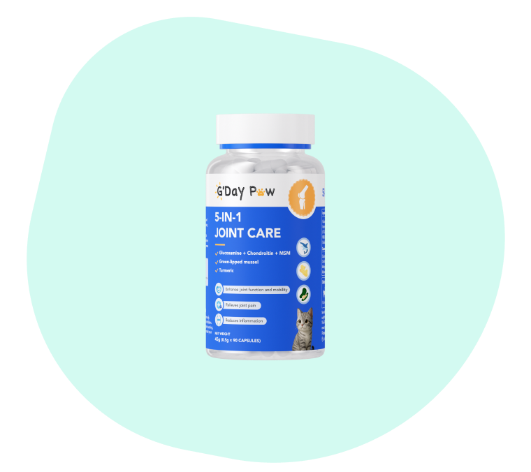 G'Day Paw 5-in-1 Joint Care for Cats